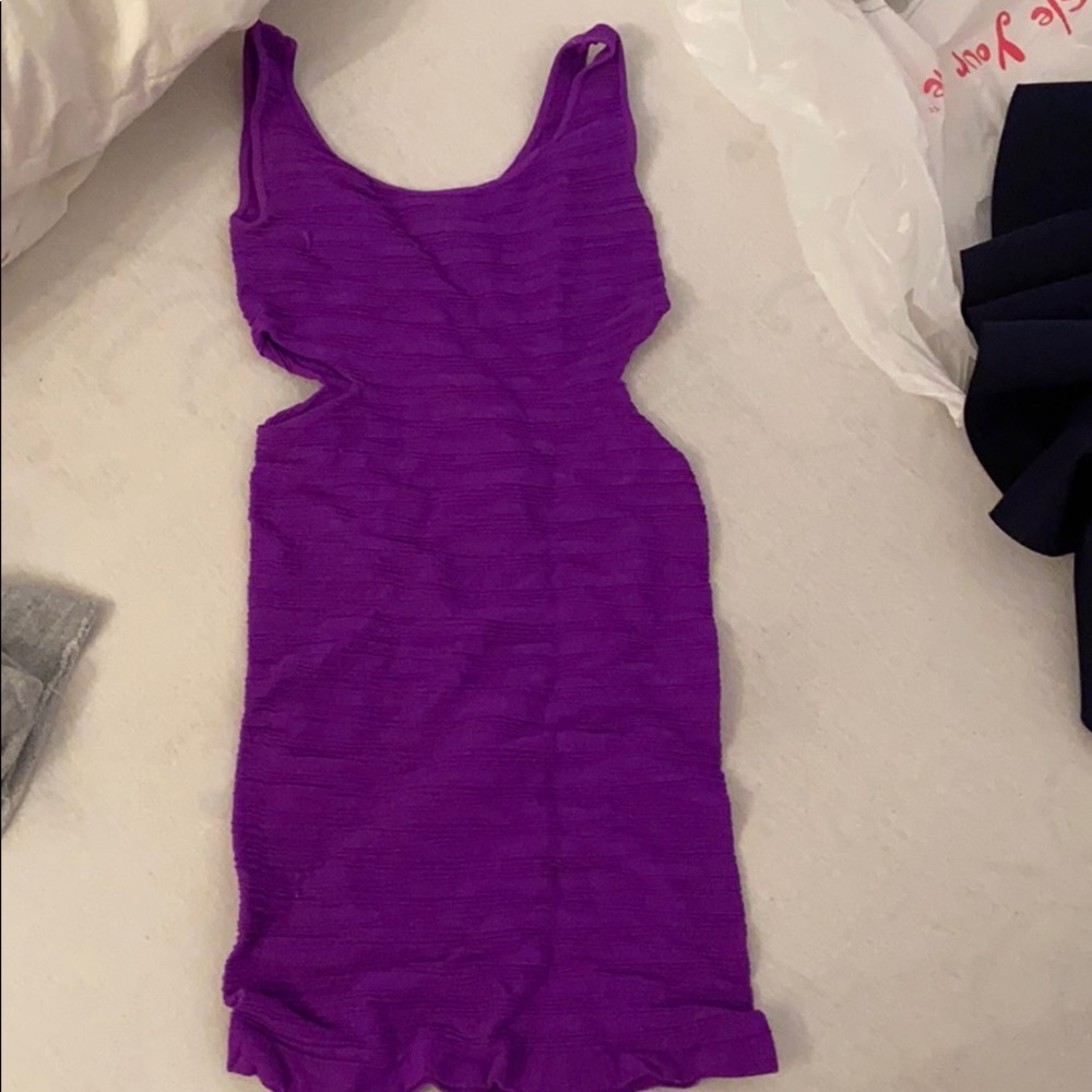 purple mini dress from Malibu Sugar